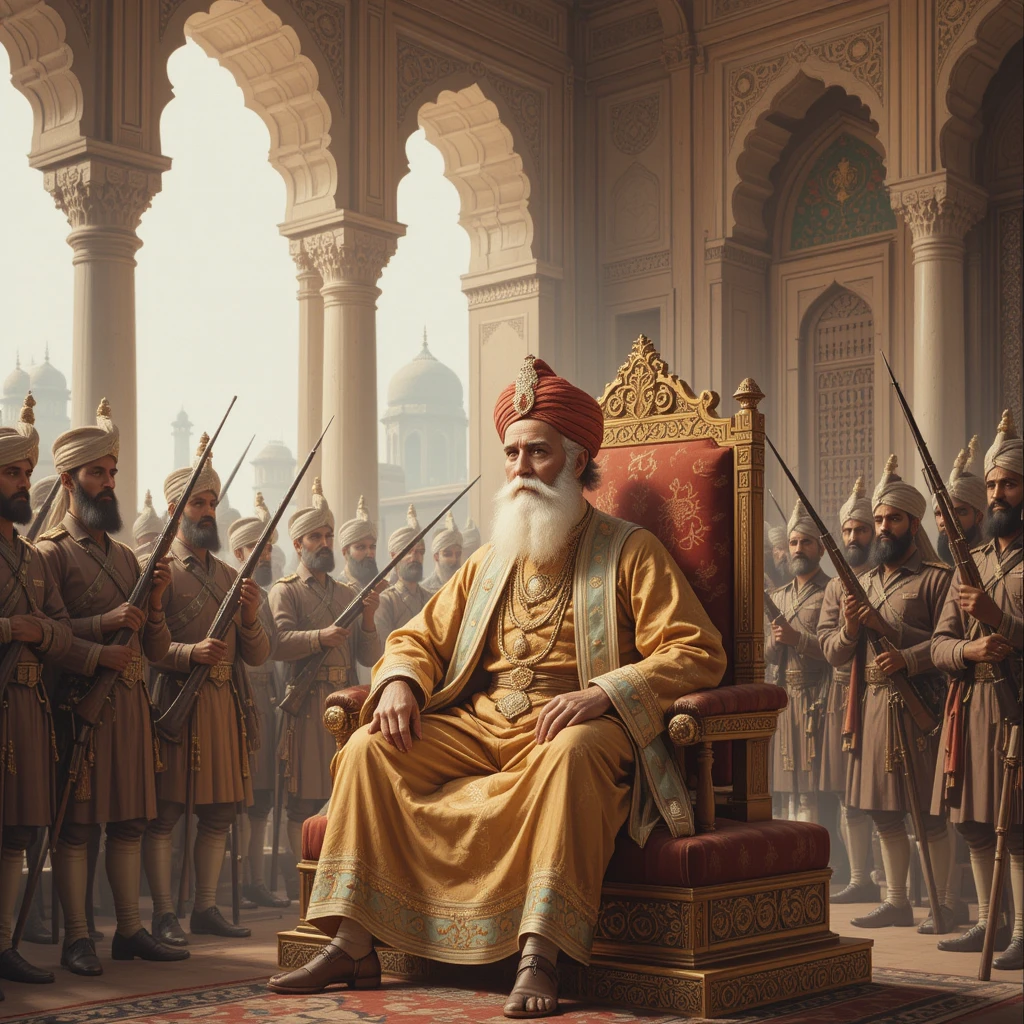 Bahadur Shah Zafar: The Last Mughal’s Role in the Indian Rebellion of 1857