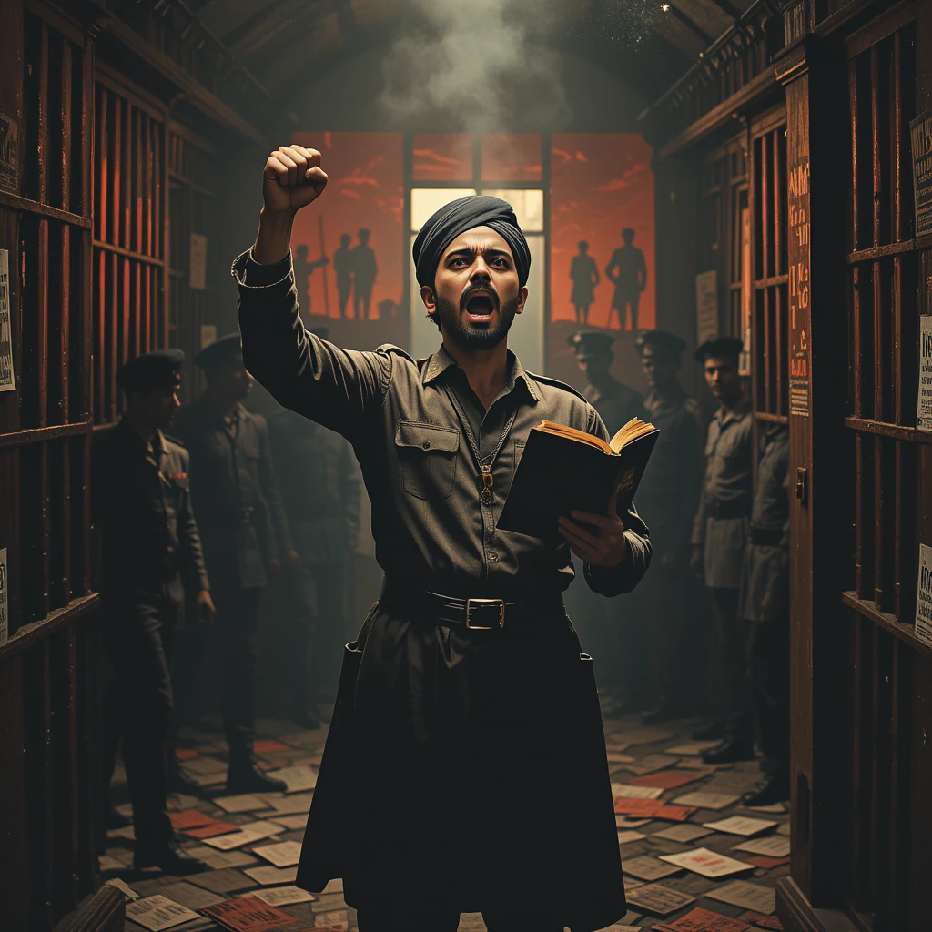 Bhagat Singh, Mahatma Gandhi, Jawaharlal Nehru, Subhas Chandra Bose