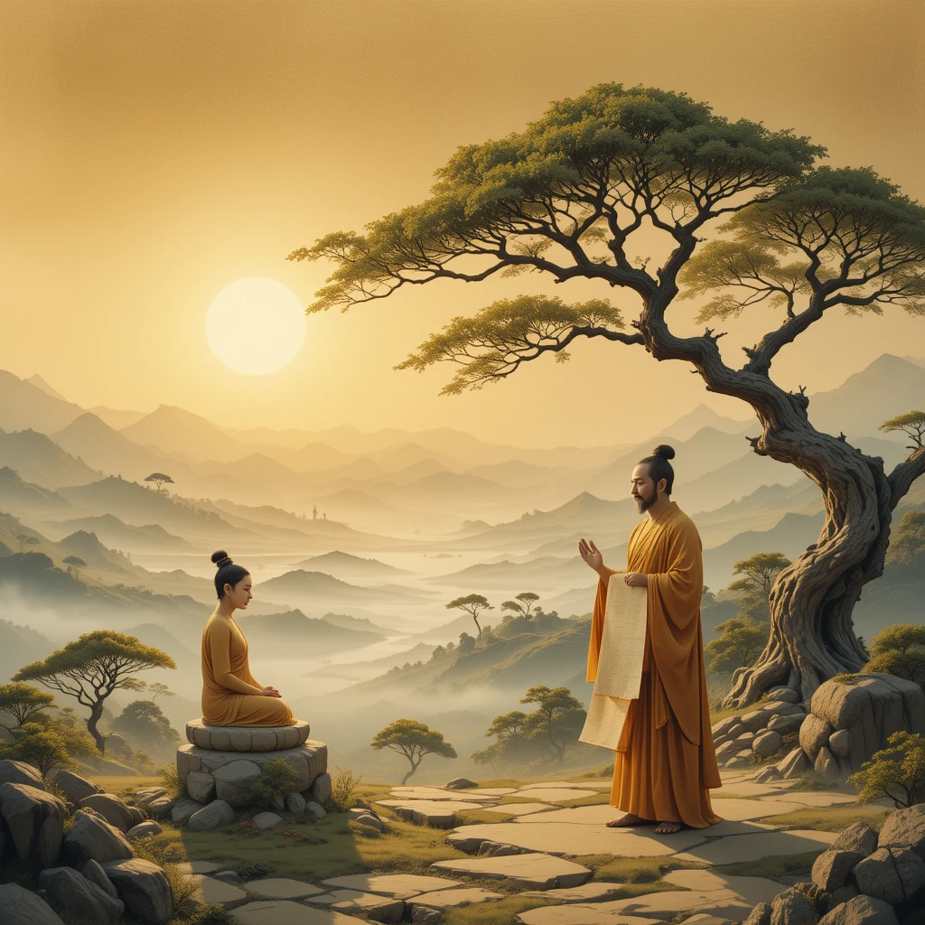 Buddha and Confucius